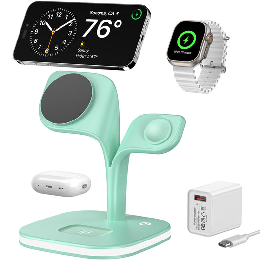 5-in-1 Magnetic Wireless Desktop Fast Charging Station