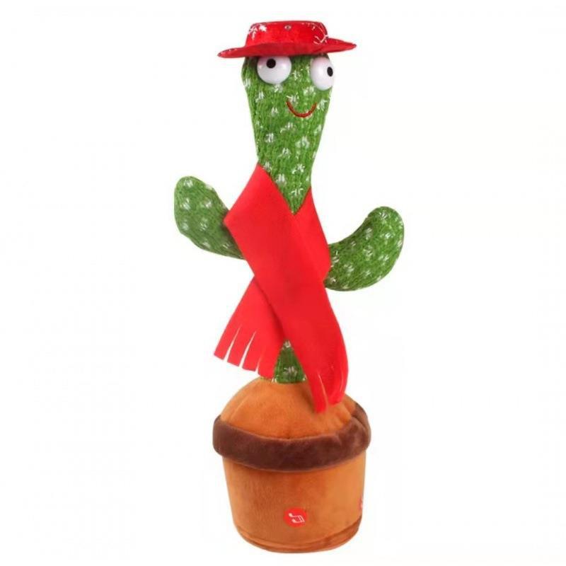 Dancing Cactus Singing Learning Talking Twisted Cactus Children&#039;s Birthday Gift
